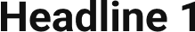 Headline 1